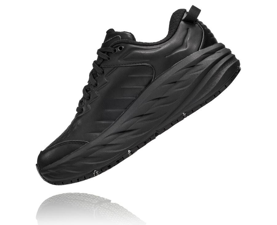 Hoka One One Bondi Sr Löparskor Dam - Svarta - BPWLK-3029